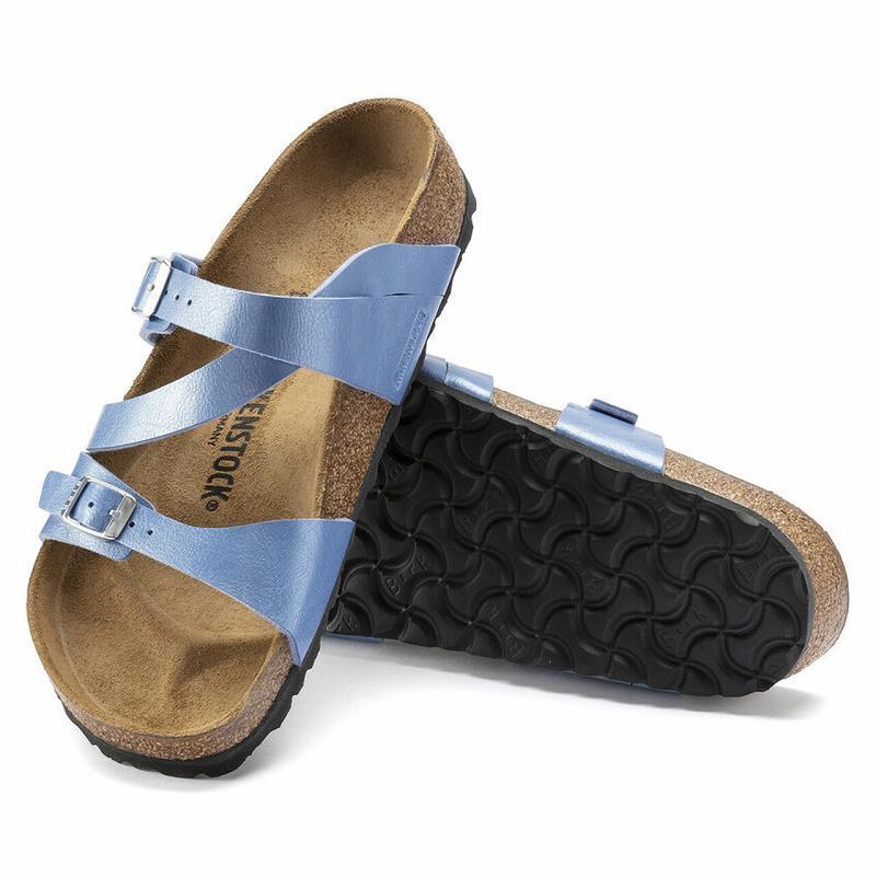 Birkenstock Salina Graceful Birko-flor Sandaler Dame Blå | DK 355CTV